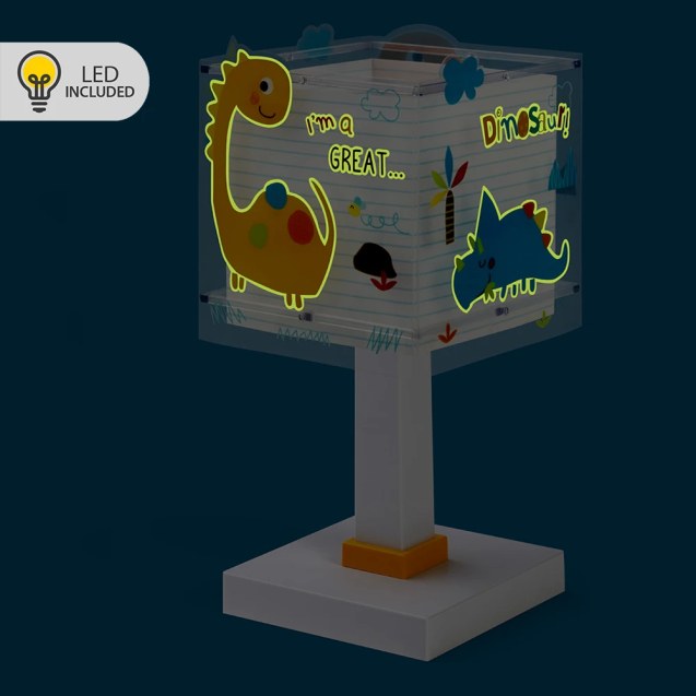 Dinos επιτραπέζιο παιδικό φωτιστικό (73451N)