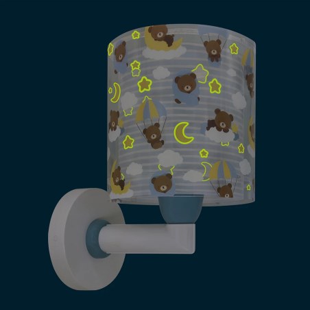 Baby Teddy Blue απλίκα τοίχου (41579T)