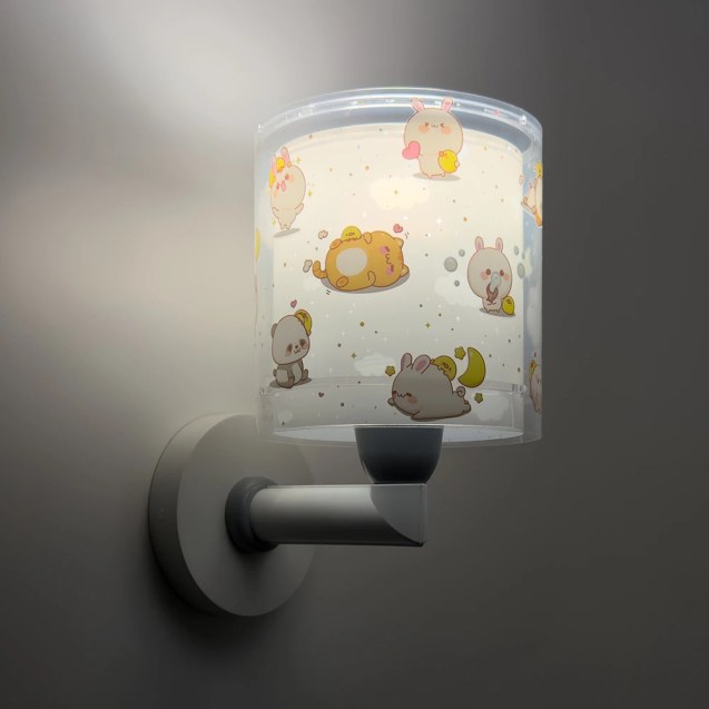 Kawaii Grey απλίκα τοίχου (41769E)