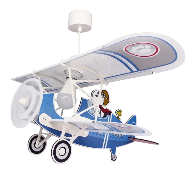 Snoopy airplane κρεμαστό φωτιστικό οροφής (54302)