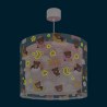 Baby Teddy Pink φωτιστικό οροφής (41572S)