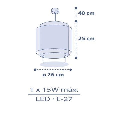 Moon Dream κρεμαστό παιδικό φωτιστικό (76632)