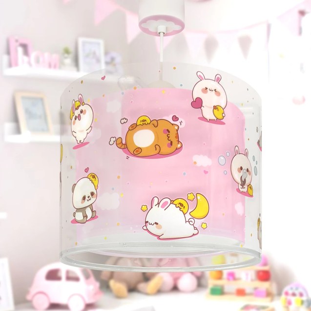 Kawaii Pink φωτιστικό οροφής (41762S)