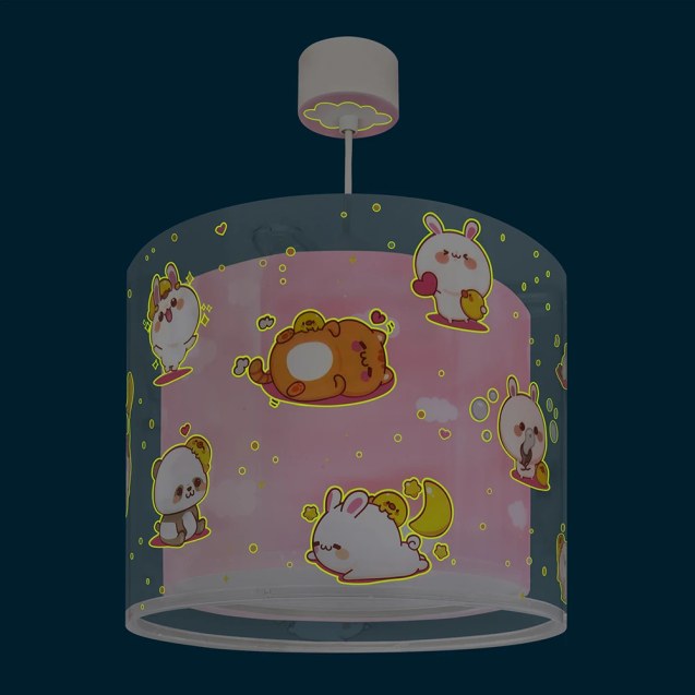 Kawaii Pink φωτιστικό οροφής (41762S)