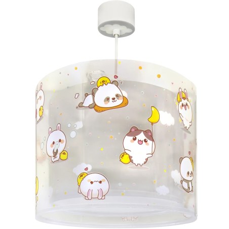 Kawaii Grey παιδικό φωτιστικό οροφής (41762E)