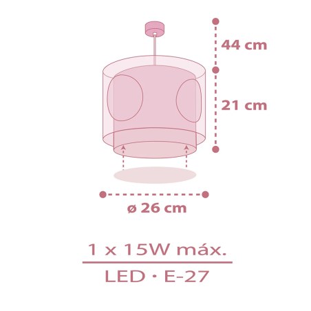 Princess Dance φωτιστικό οροφής (60912)