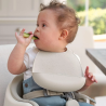 Σετ Σαλιάρες Σιλικόνης 2 Τεμαχίων Mamas & Papas Neutral Speckle 24280133