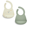 Σετ Σαλιάρες Σιλικόνης 2 Τεμαχίων Mamas & Papas Dino Teal 24280131