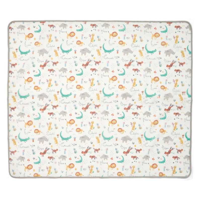 Παιδικό Xαλάκι Mamas & Papas για Κάθισμα Φαγητού 1.4x1.2m Jungle Alphabet 24280118