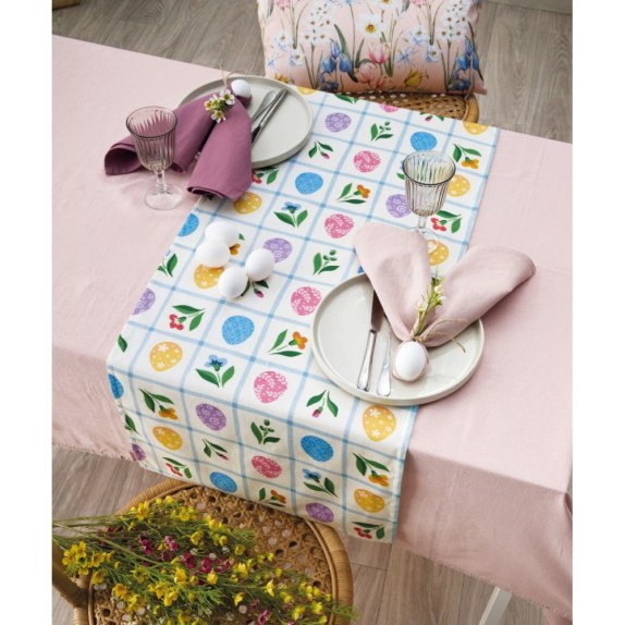 Runner Πασχαλινό Kentia Easter 25 07 45x140 ΣΕΤ 2 ΤΕΜΑΧΙΩΝ