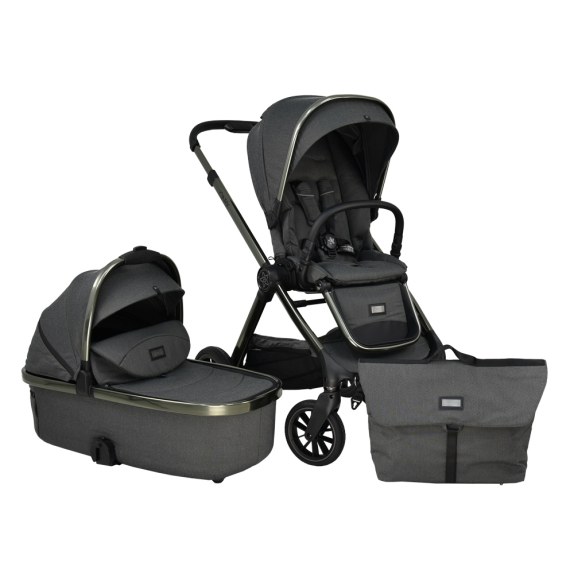 Πολυκαρότσι Bebe Stars Onyx 2 In 1 Lava Grey 341-186