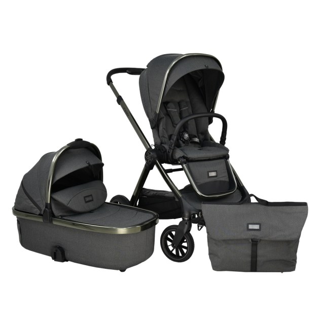 Πολυκαρότσι Bebe Stars Onyx 2 In 1 Lava Grey...
