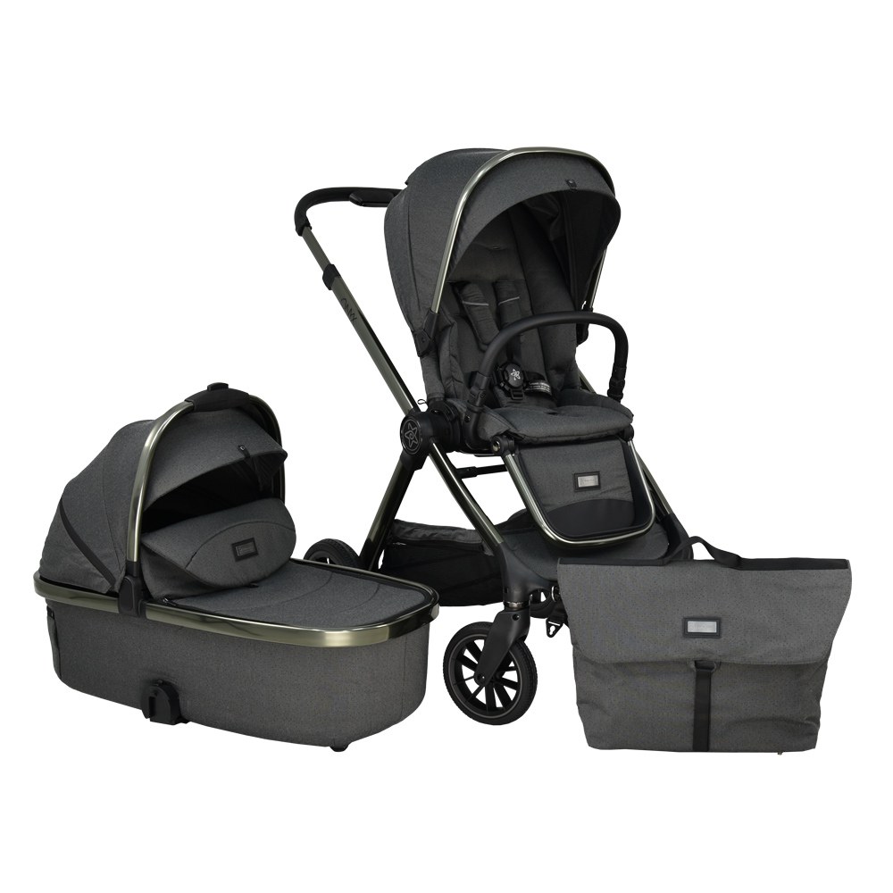 Πολυκαρότσι Bebe Stars Onyx 2 In 1 Lava Grey 341-186