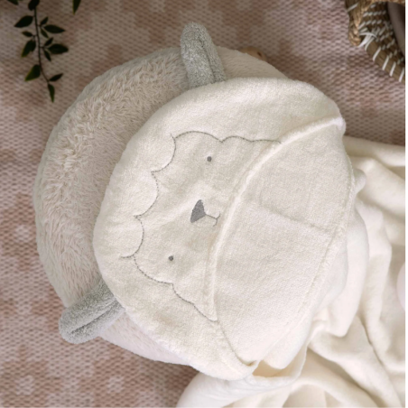 Μπουρνουζοπετσέτα Mamas & Papas Lamb 21180380