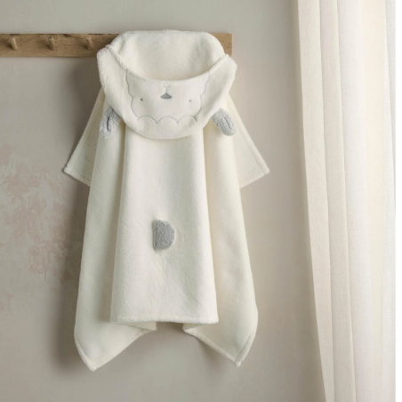 Μπουρνουζοπετσέτα Mamas & Papas Lamb 21180380