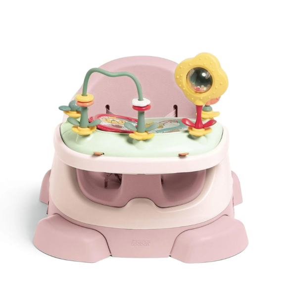 Κάθισμα Φαγητού Mamas & Papas Bug & Act Tray Blossom Ροζ...