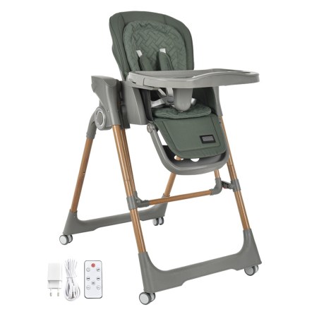 Καρεκλάκι Φαγητού-Κούνια Bebe Stars Serenna Ηλεκτρικό 2 In 1 Green 871-176