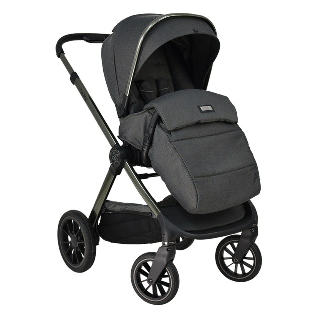 Πολυκαρότσι Bebe Stars Onyx 2 In 1 Lava Grey...