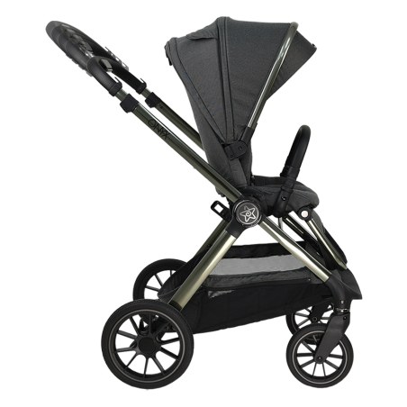 Πολυκαρότσι Bebe Stars Onyx 2 In 1 Lava Grey 341-186