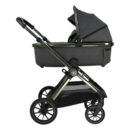 Πολυκαρότσι Bebe Stars Onyx 2 In 1 Lava Grey 341-186