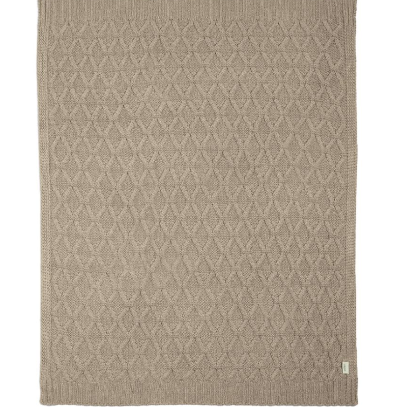 Mamas & Papas Παιδική Κουβέρτα Mamas & Papas Πλεκτή SML 70x90 Seedling Diamond 23280051