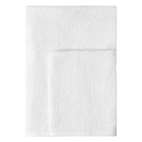 Πετσέτες Προσώπου 50X90 (500gsm) Λευκές-AH-60556050029
