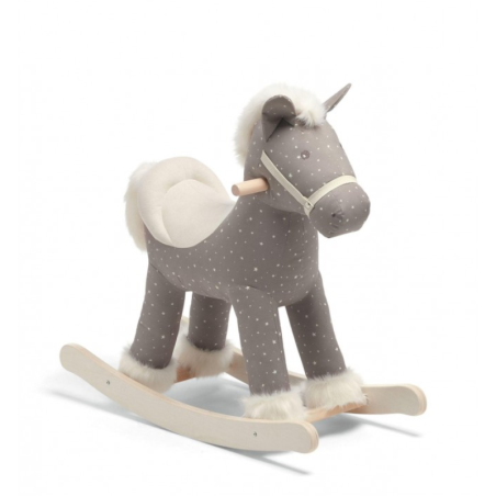Ξύλινο Κουνιστό Αλογακι Mamas & Papas Mocha Star 25180077