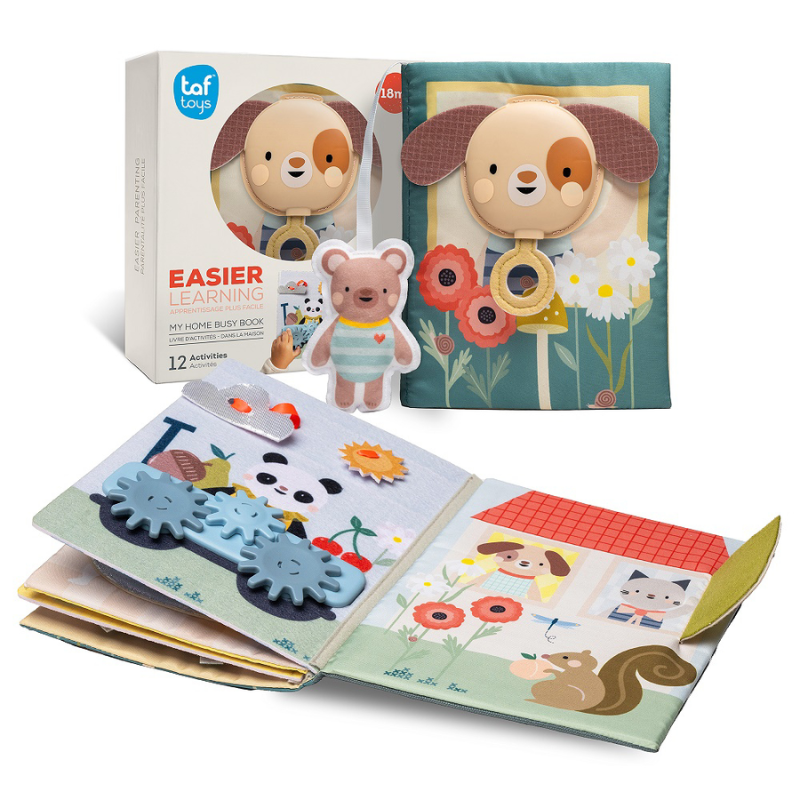 Εκπαιδευτικό Βιβλίο Taf Toys My Home Busy Book T-13905