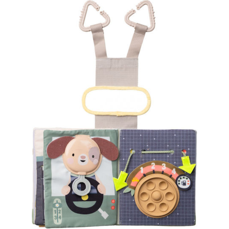Κρεμαστό Παιχνίδι Δραστηριοτήτων Taf Toys Ride Time Busy Book Τ-13825