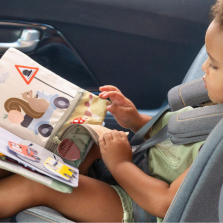 Κρεμαστό Παιχνίδι Δραστηριοτήτων Taf Toys Ride Time Busy Book Τ-13825