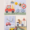 Κρεμαστό Παιχνίδι Δραστηριοτήτων Taf Toys Ride Time Busy Book Τ-13825