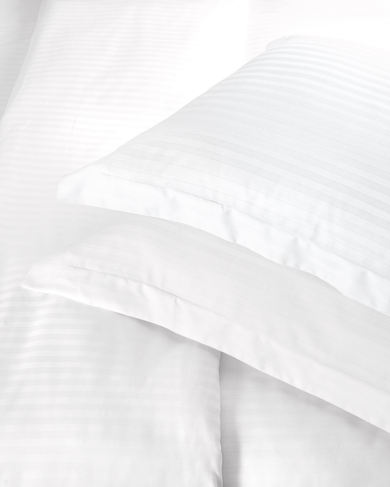 ΣΕΤ ΠΑΠΛΩΜΑΤΟΘΗΚΗ ΛΕΥΚΗ SATIN STRIPES ΣΕΤ ΠΑΠΛΩΜΑΤΟΘΗΚΗ (170Χ250)-51422-0000