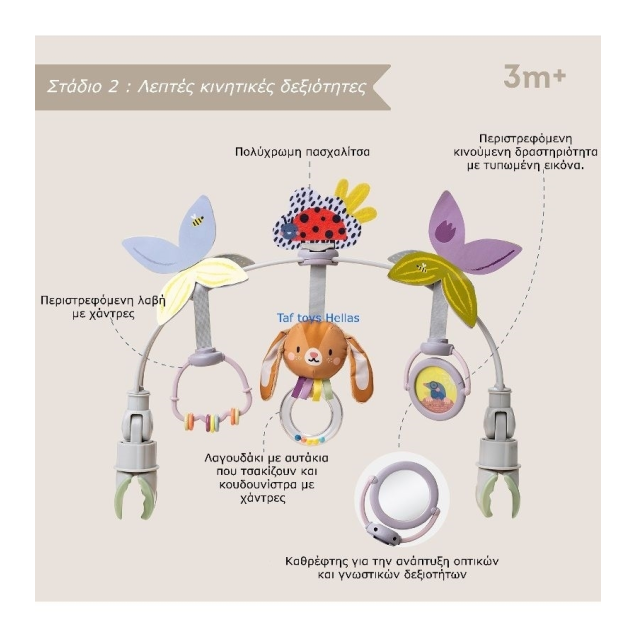 Μπάρα Δραστηριοτήτων Taf Toys Grow with me...