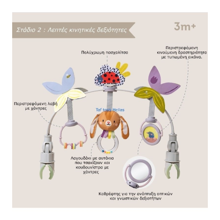 Μπάρα Δραστηριοτήτων Taf Toys Grow with me activity Arch T-13315