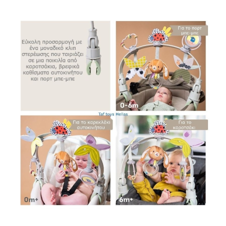 Μπάρα Δραστηριοτήτων Taf Toys Grow with me activity Arch T-13315