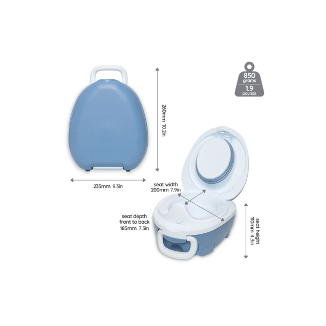 Φορητό Γιο Γιο My Carry Potty Μπλε Παστέλ...