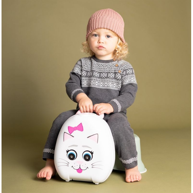 Φορητό Γιο Γιο My Carry Potty Γατούλα Λευκό/Ροζ...