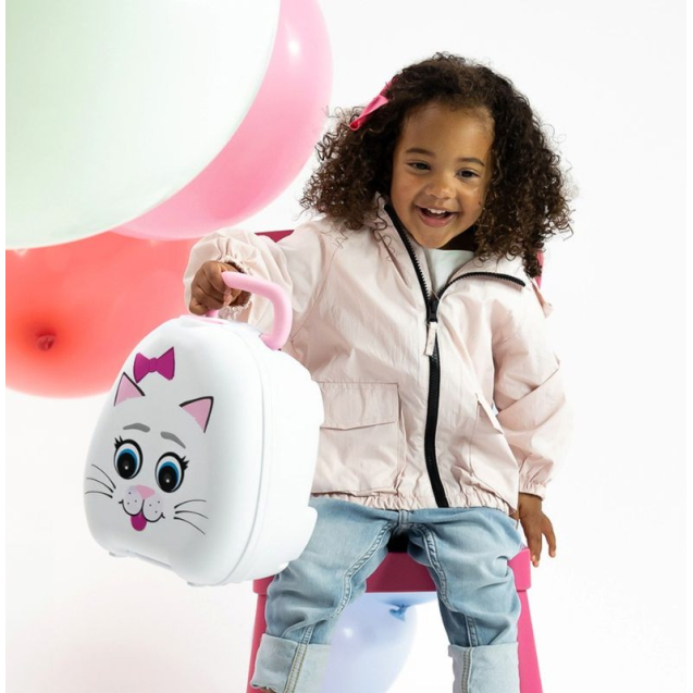 Φορητό Γιο Γιο My Carry Potty Γατούλα Λευκό/Ροζ...