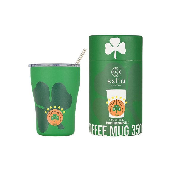 Estia Θερμός Coffee Mug Panathinaikos Bc Edition 350Ml