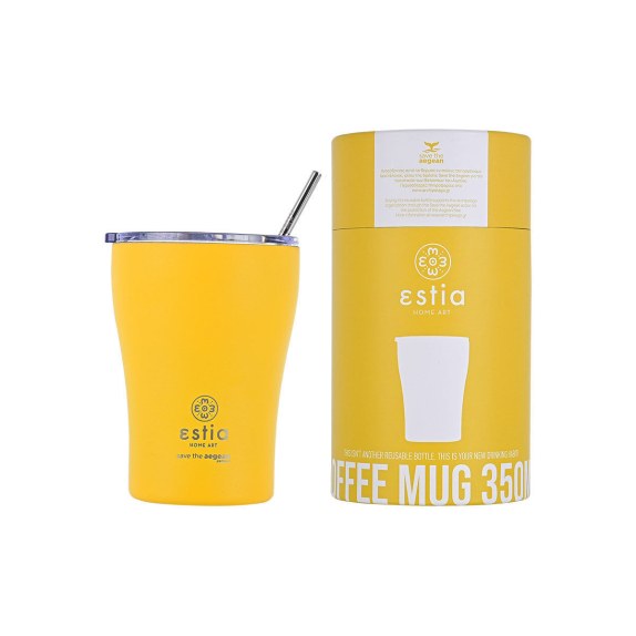 Estia Θερμός Coffee Mug Save The Aegean 350Ml Pineapple...