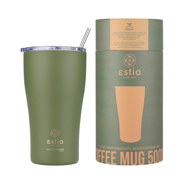 Estia Θερμός Coffee Mug Save The Aegean 500Ml...