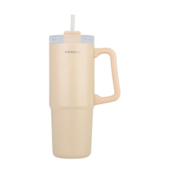 Θερμός Straw Tumbler 900Ml Sandstone