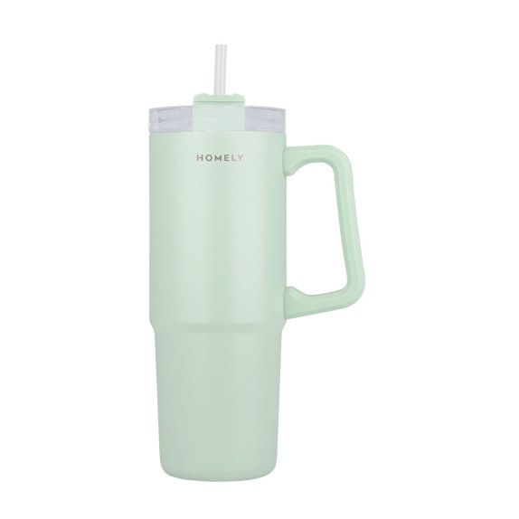 Θερμός Straw Tumbler 900Ml Seafoam