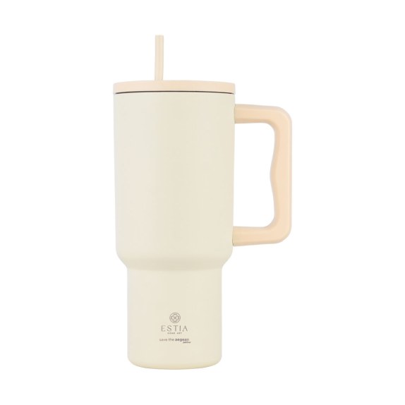 Estia Θερμός Straw Tumbler Xl Save The Aegean 900Ml Lily...