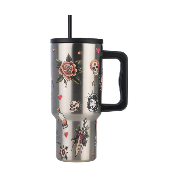 Estia Θερμός Straw Tumbler Xl Save The Aegean 900Ml Old...