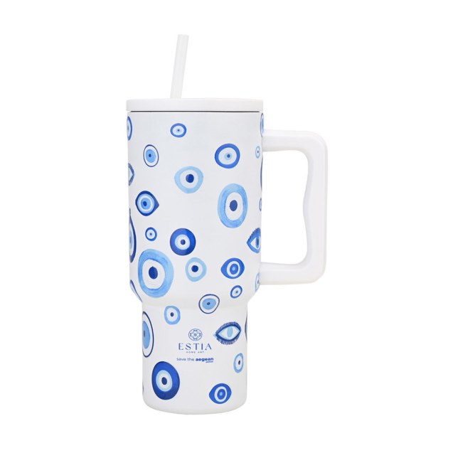 Estia Θερμός Straw Tumbler Xl Save The Aegean...