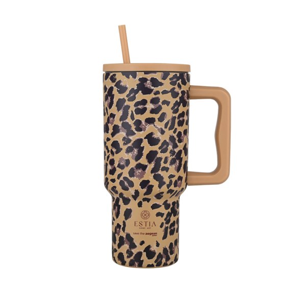 Estia Θερμός Straw Tumbler Xl Save The Aegean 900Ml...