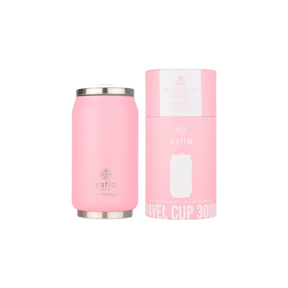 Estia Θερμός Travel Cup Save The Aegean 300Ml Blossom Rose