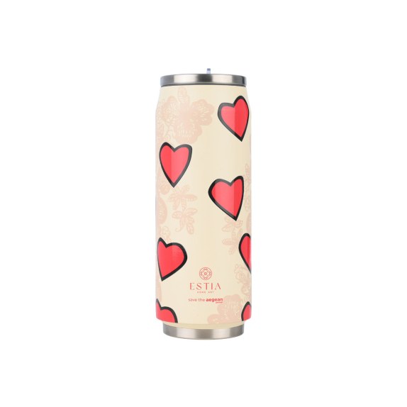 Estia Θερμός Travel Cup Save The Aegean 500Ml Tender Lace