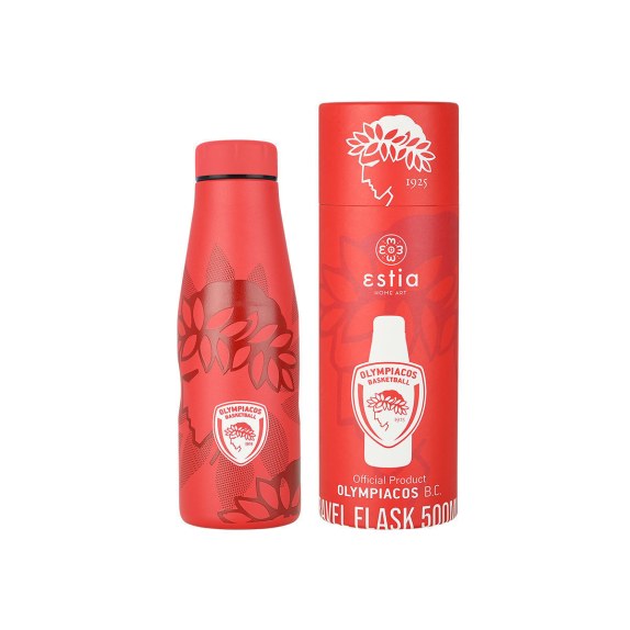 Estia Θερμός Travel Flask Olympiacos Bc Edition 500Ml